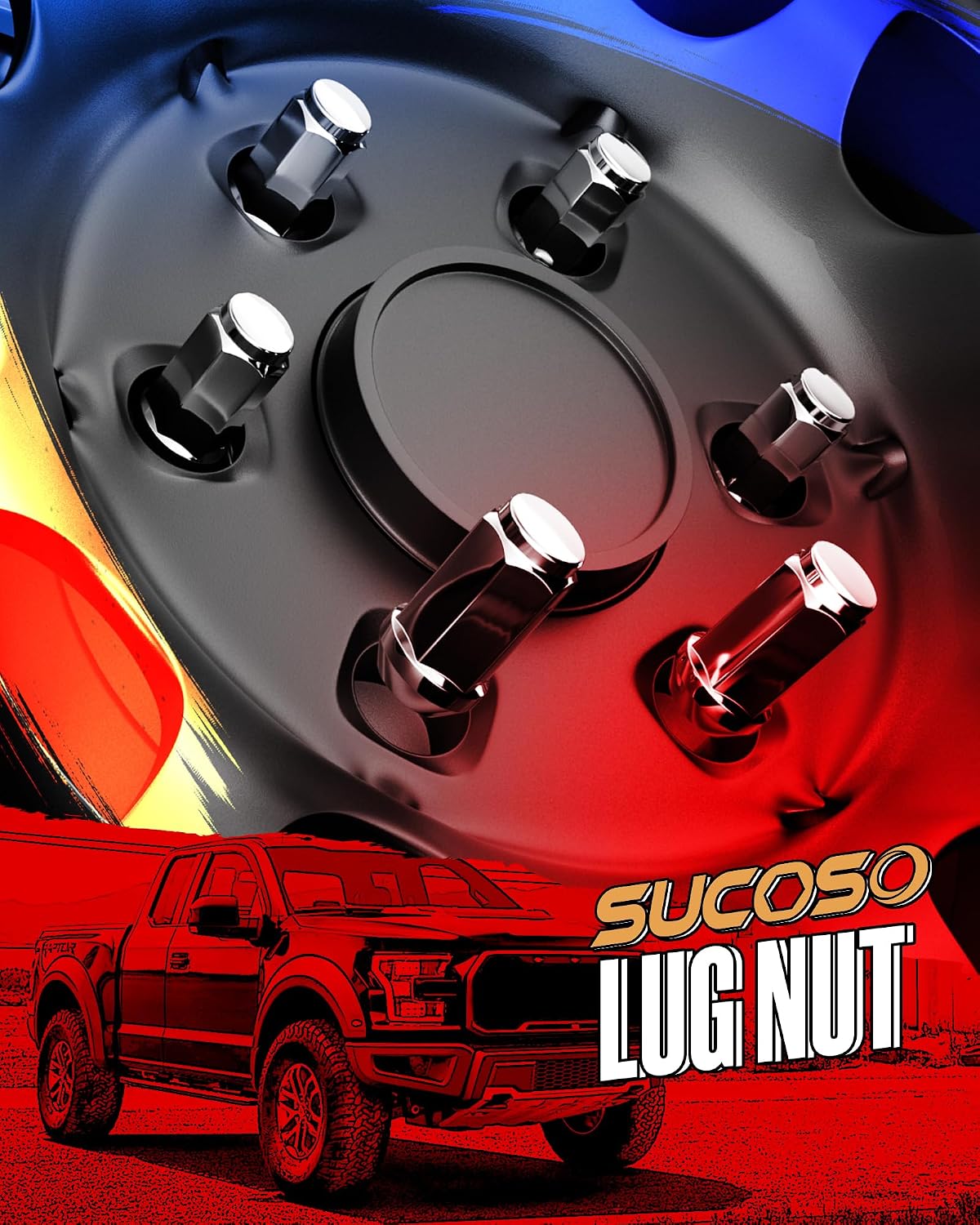 M14x1.5 Lug Nuts for Chevy Silverado Ford GMC, 24Pcs 1.8" Length 14mmx1.5 Lug Nuts for Aftermarket Wheels, 14x1.5 Wheel Nuts for Silverado 1500 Avalanche Colorado Suburban K1500 Yukon Traverse Acadia