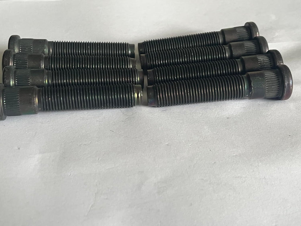 8PCS 610-509 M14*1.50 Serrated Wheel Stud 15.93mm Knurl, 73.4mm Length Replacement for 2005-2016 Ford F-250 F-350 Super Duty, 2005-2010 F-450 F-550 Super Duty