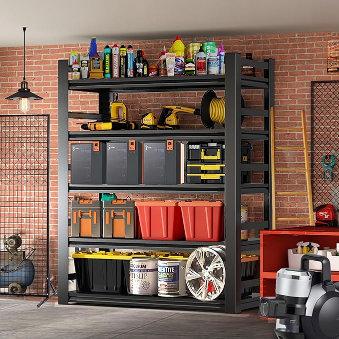 Adjustable Heavy Duty Metal Garage Shelving Unit - Image 2