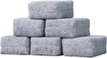 Chemical Guys Foam Applicator Pads for Cars Gray Dressing and Wax Applicators for Car Detailing Interior and Exterior Use, 4 x 3 x 1.5 Inch - 6 Pack