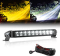 white amber led light bar 12 inch slim, main product view