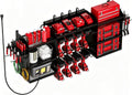 power tool organizer wall mount with charging station, main product view