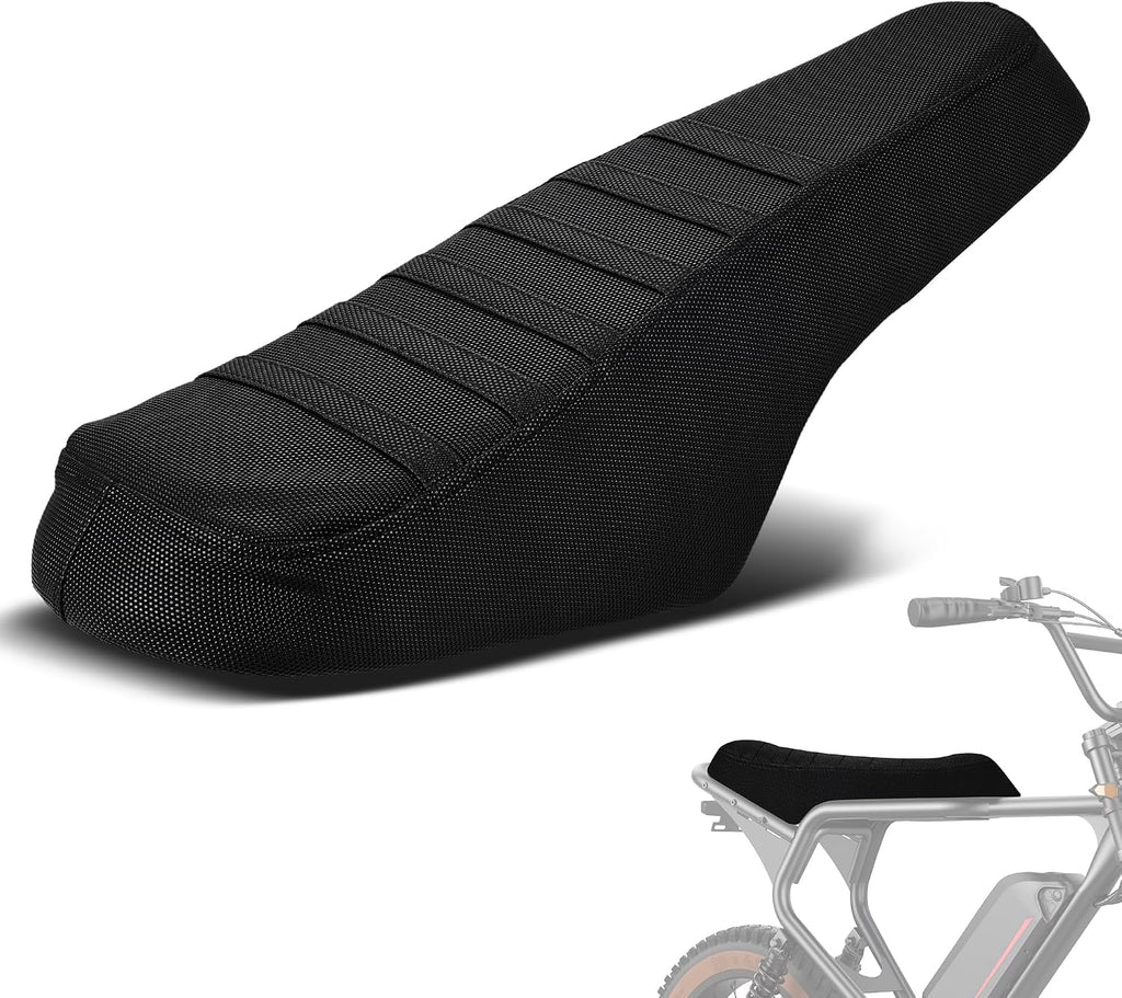 EBike Seat Cover for Macfox X1S X2 X7 X7L E-Bike, Non-Slip Electric Bike Soft Seat Cover Black