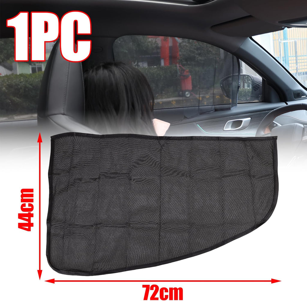 Magnetic Car Sun Shade UV Protection Auto Window Sunshade Side Curtain Summer Protection, Front Window Mesh Sun Visor (20 * 44 * 72cm)
