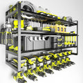 kafahom power tool organizer-8 drill holder wall mount,4, main product view