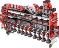 49.8" power tool organizer wall mount,holds 14 cordless, main product view