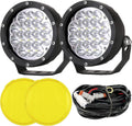 pair 5 inch led offroad driving lights round, main product view