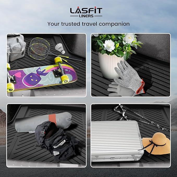 LASFIT Trunk Mat for Honda Civic Sedan 2022-2026 & Civic Sedan Hybrid 2025-2026 - Image 8