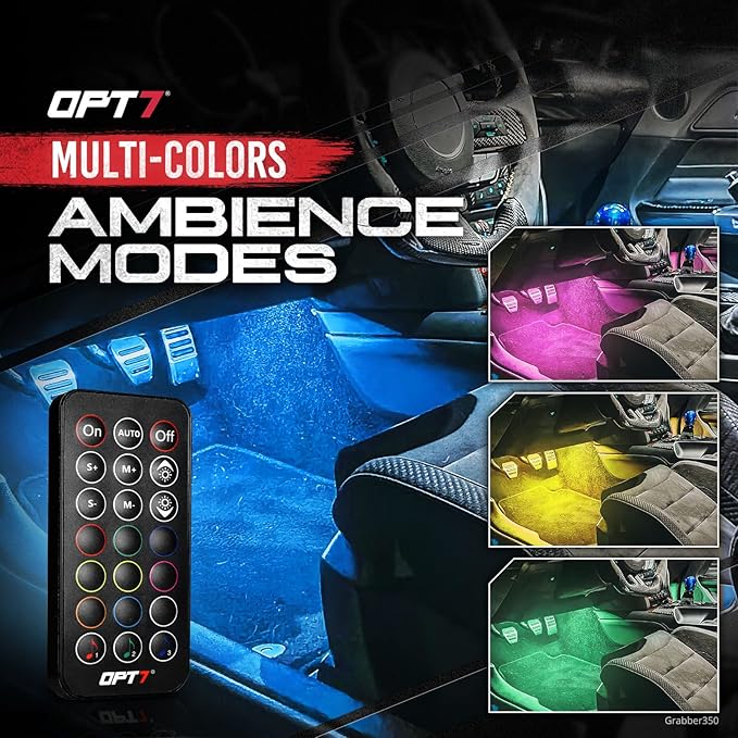 OPT7 Aura Double Row Car LED Lights Interior - Image 7