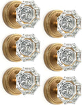 asidrama 1 pack champagne bronze privacy crystal door, main product view