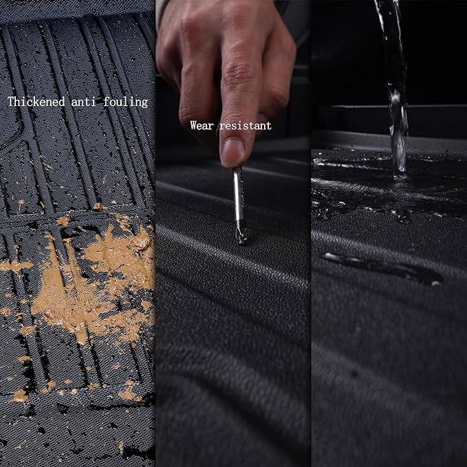 Floor Mat for Nissan Armada Infiniti QX80 2025 TPE All Weather Protection Car - Image 4