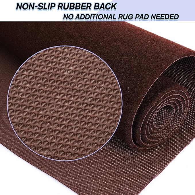 Custom Size Backed Non-Slip Area Rugs Runner, Easy Clean, Waterproof Runner Rugs - Image 4