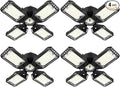 LED Garage Lights 4 Pack -120W, 12000LM 6500K Led Shop Light by Aoretic