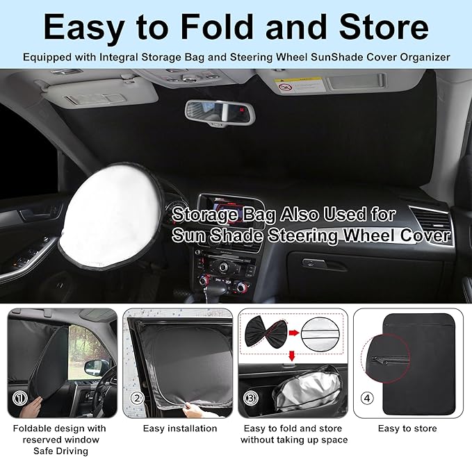 TINGLU Window Shades for Chevrolet Trailblazer 2021-2024 2025 Accessories Car - Image 5