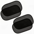 Car Window Sun Shades for Baby, Static Cling Side Window Cover, UV Ray and Glare Protection, 20 * 12&14 * 18 Inch, 4 Pack