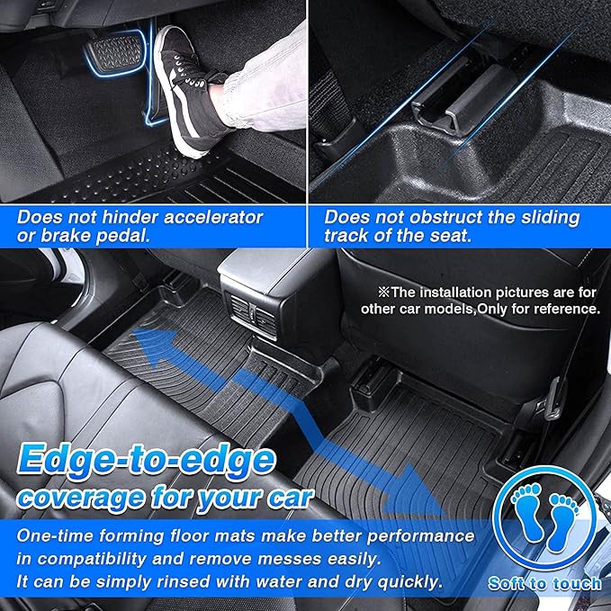 Cartist Custom Fit for Floor Mats Ford Escape 2020-2024 2025 All Weather Floor - Image 4