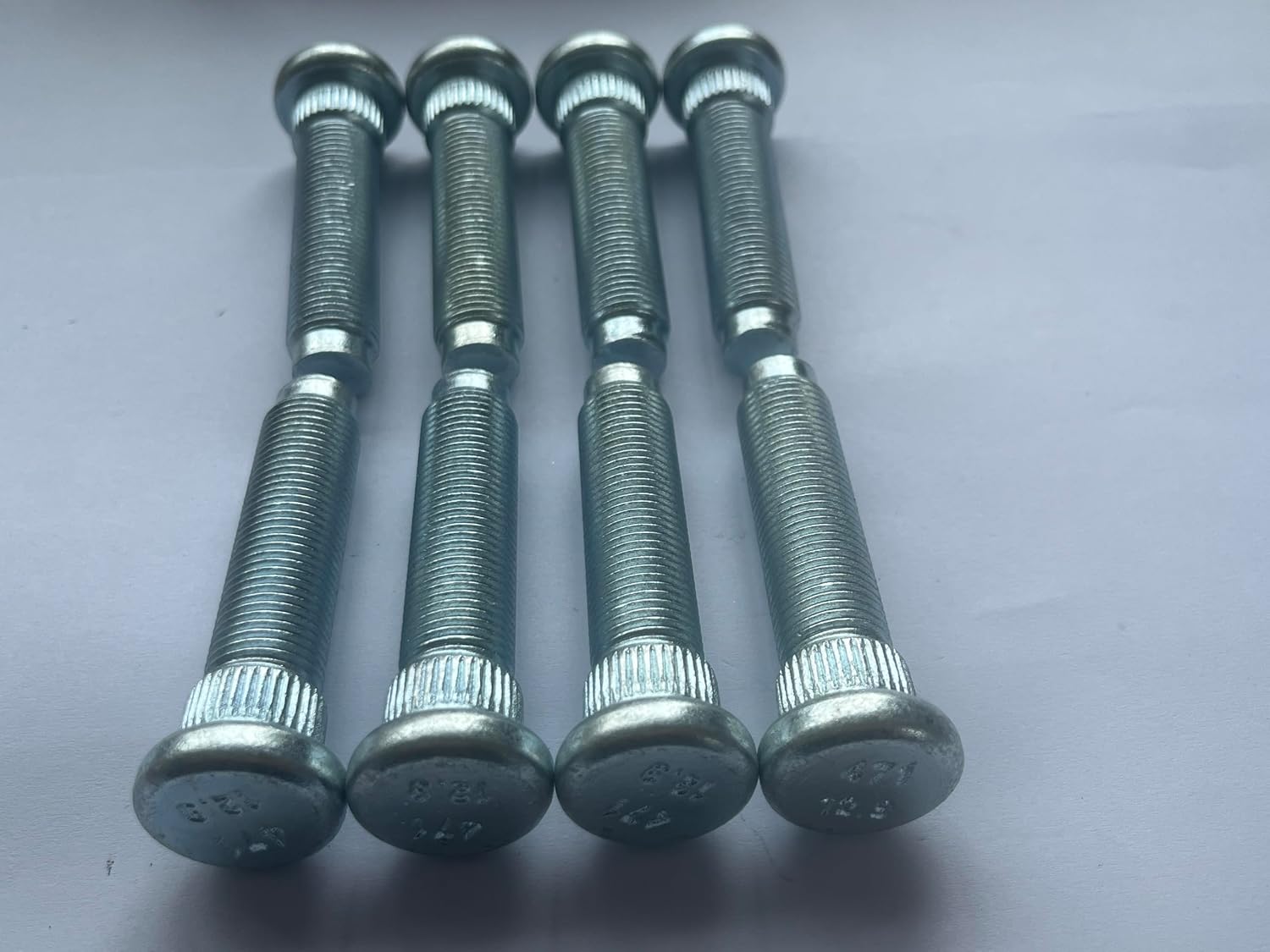 8pcs 9/16-18 Serrated Front Wheel Lug Stud Bolts 610-471 Replacement for 2003-2008 Dodge Ram 2500 & Ram 3500