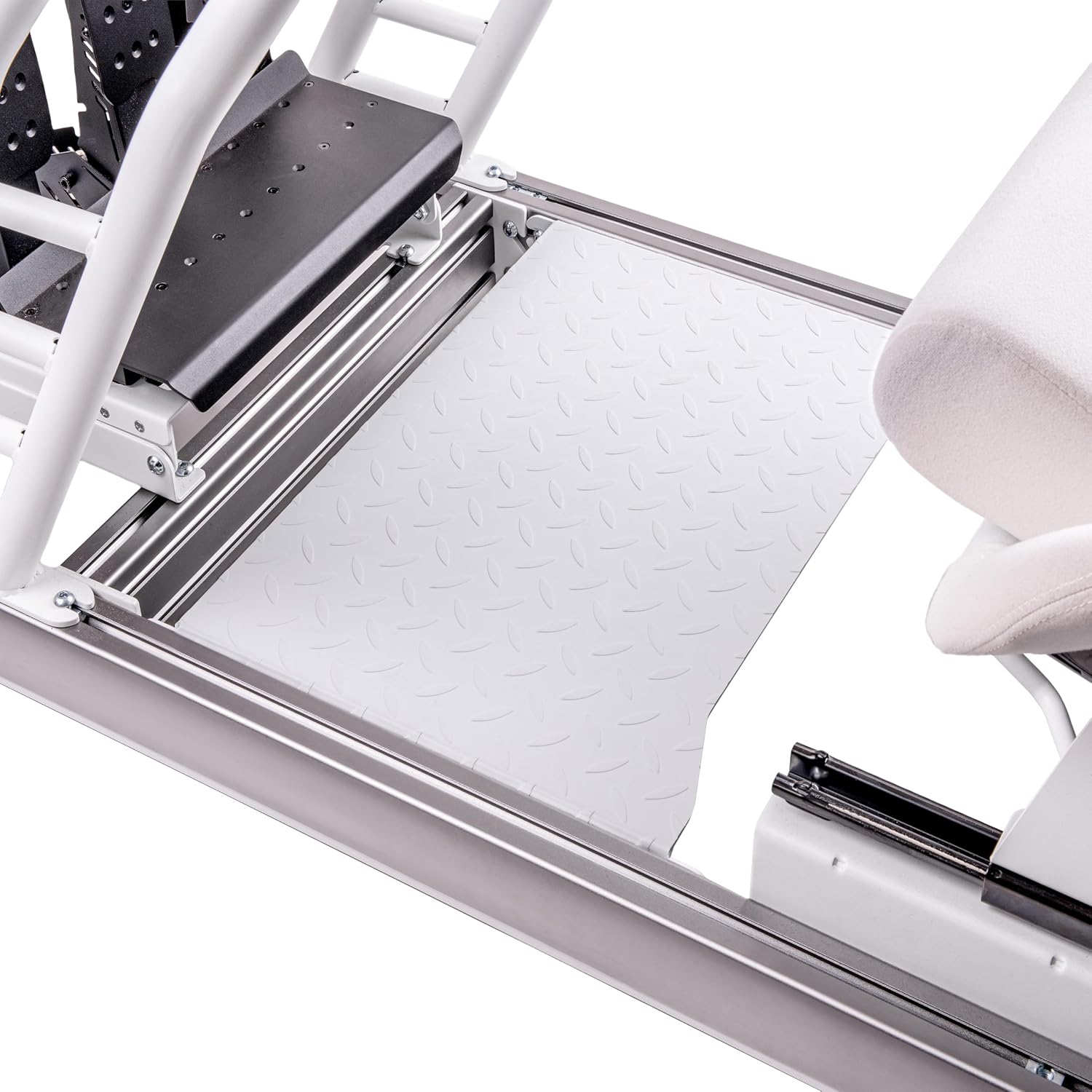 Thermaltake Sim Rig Floor for Simulator Cockpit; Stainless Steel;White; GRA-TTG-SFSXWH-01
