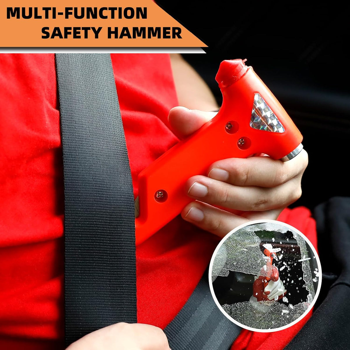 roadside emergency car kit for auto,vehicle safety assistance, side view