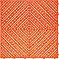 15.7"x15.7" Garage Flooring Tiles, Non-Slip Interlocking Plastic Garage Floor by Home