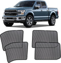 ZATOOTO Car Window Shades for Ford F-150 2015-2020, Car Window Covers for Baby Breathable Mesh Screen Blocking 99% of UV Rays and Glare, Privacy Protection for Camping and Napping