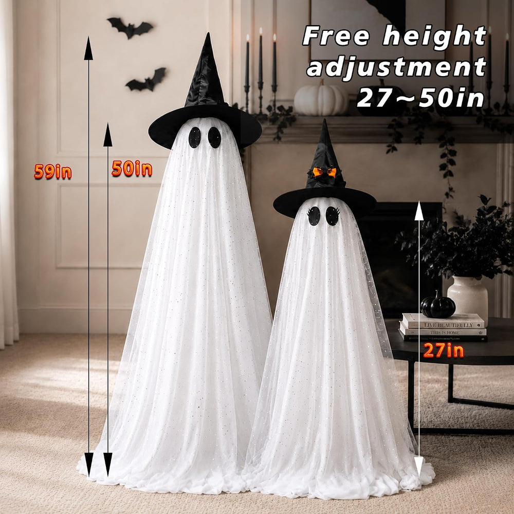 2Packs Halloween Decorations Outdoor,Halloweens Party Decoration Indoor,59in ...