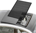 Car Sunroof Sun Shade, 25.6"×39.4" Magnetic Auto Roof Sun Shield Cover, Breathable Mesh Vehicle UV Protection Sunshade for Moonroof & Side Windows, Car Accessories