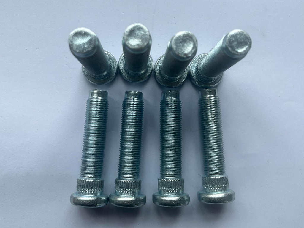 8pcs 9/16-18 Serrated Front Wheel Lug Stud Bolts 610-471 Replacement for 2003-2008 Dodge Ram 2500 & Ram 3500