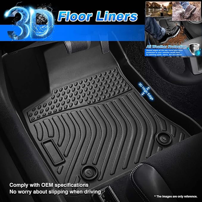 Cartist Floor Mats Fit for BMW X5 G05 2019-2025 2026 Only fit 5-Passenger - Image 2