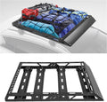 ECOTRIC 50" x 39" x 4.75" Roof Rack Cargo Basket W/Cross Bars Fit