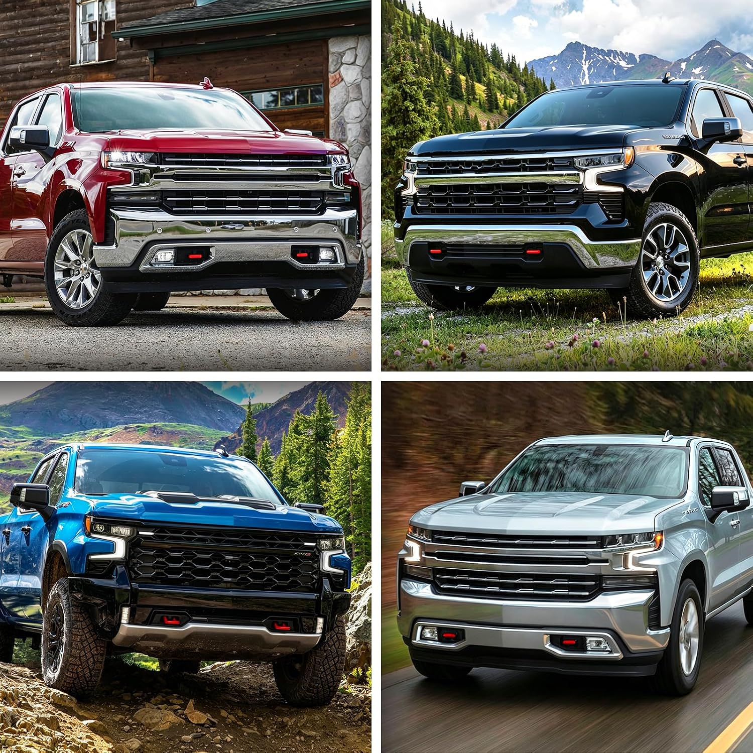 Tow Hook Covers for 2007-2026 Silverado 1500, Front Tow Hook Accessories | Protective Hitch Cover for 2007-2018 GMC Sierra 1500, Custom Fit, Scratch-Resistant, Rust-Proof, All-Weather, Easy Install