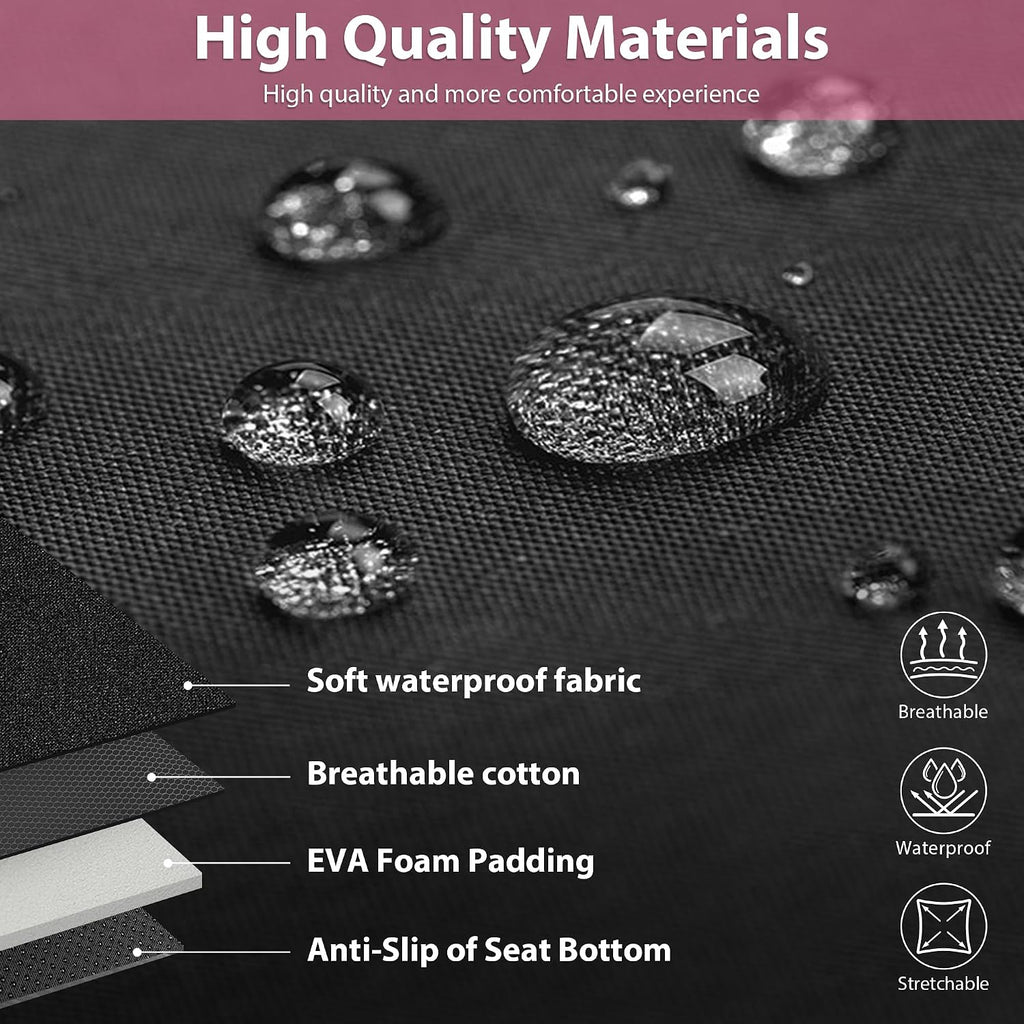 car pass waterproof car seat covers full sets, side view