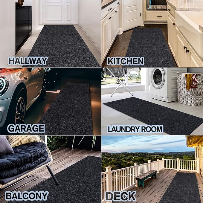 Custom Size Backed Non-Slip Area Rugs Runner, Easy Clean, Waterproof Runner Rugs - Image 6