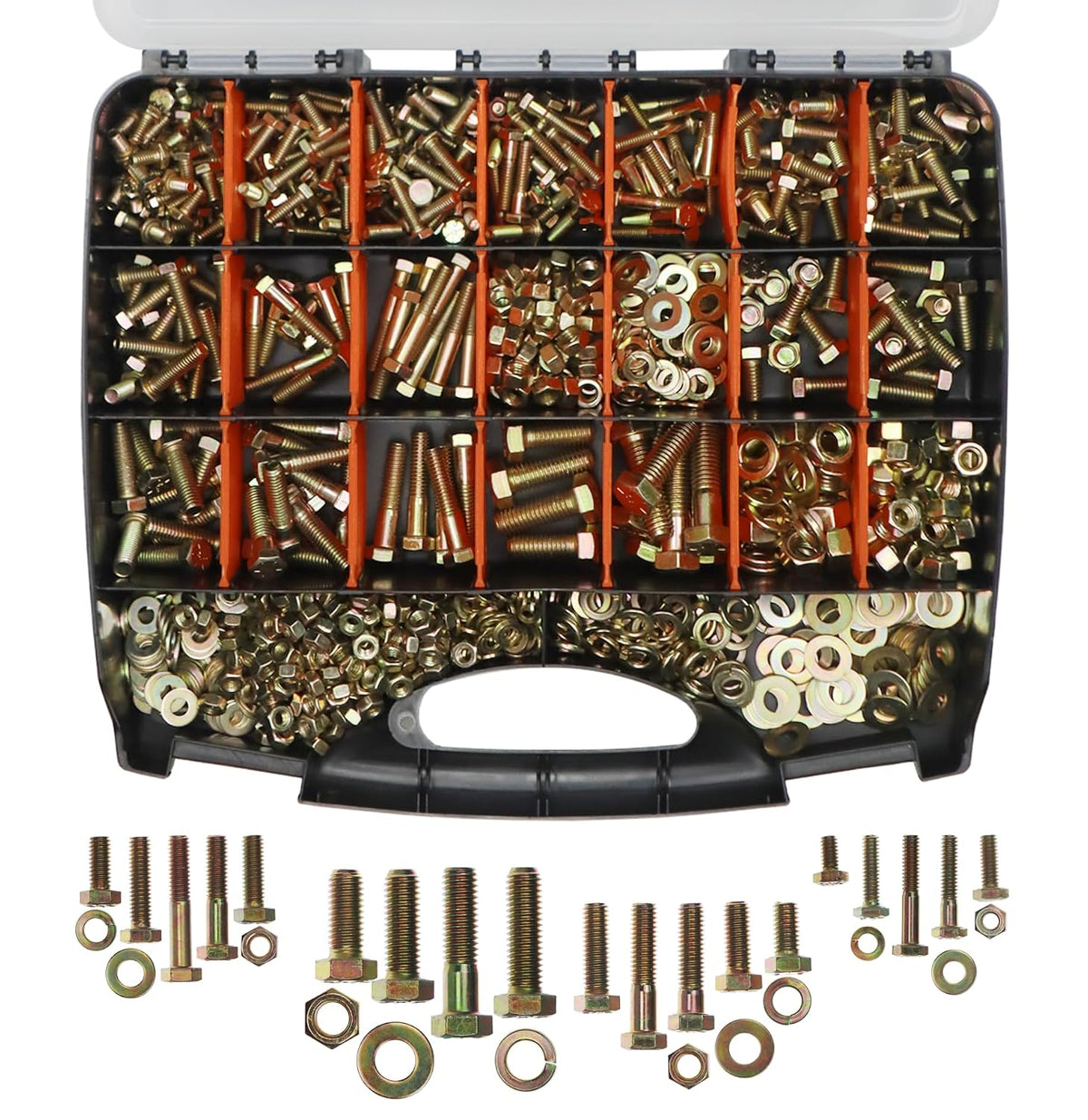grade 8 bolts and nuts kit, sae bolt, main product view