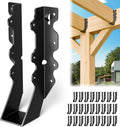 black 2x8 joist hanger,lu28 18 gauge double shear, main product view