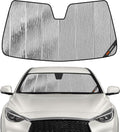 pigenius windshield sun shade for infiniti qx30 2017-2019, main product view