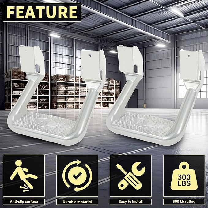 KUAFU Pair Aluminum Universal Side Step Compatible - Image 4