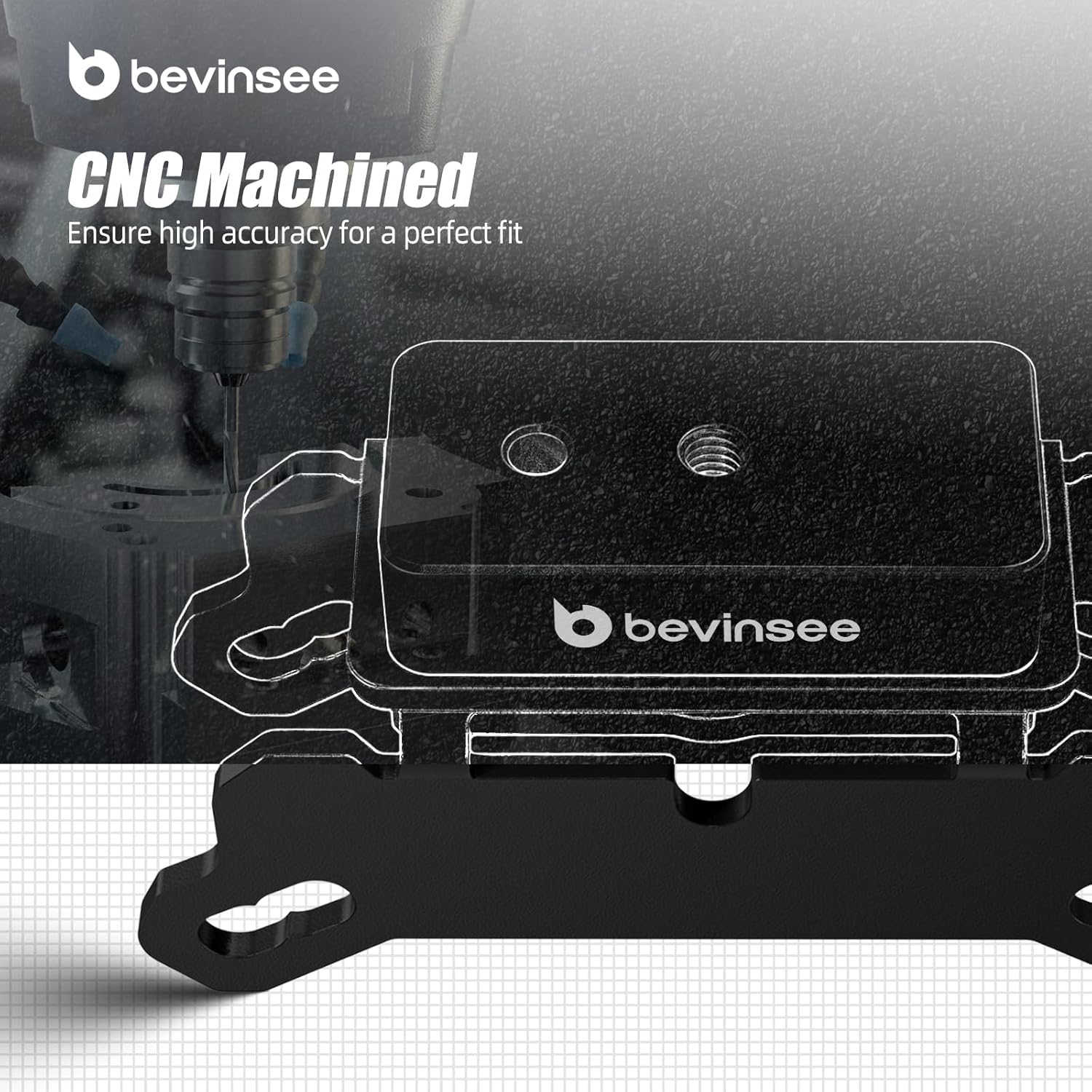 Bevinsee 3-4 Ton Jack Stand Adapter Compatible with BMW & MINI Compatible with Toyota Supra A90 Nissan GTR, Aluminum Car Lifting Jack Pad Repair Tool Frame Protector