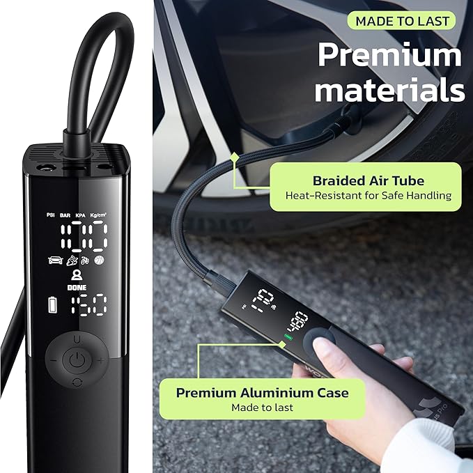Tire Inflator Portable Air Compressor - Image 4