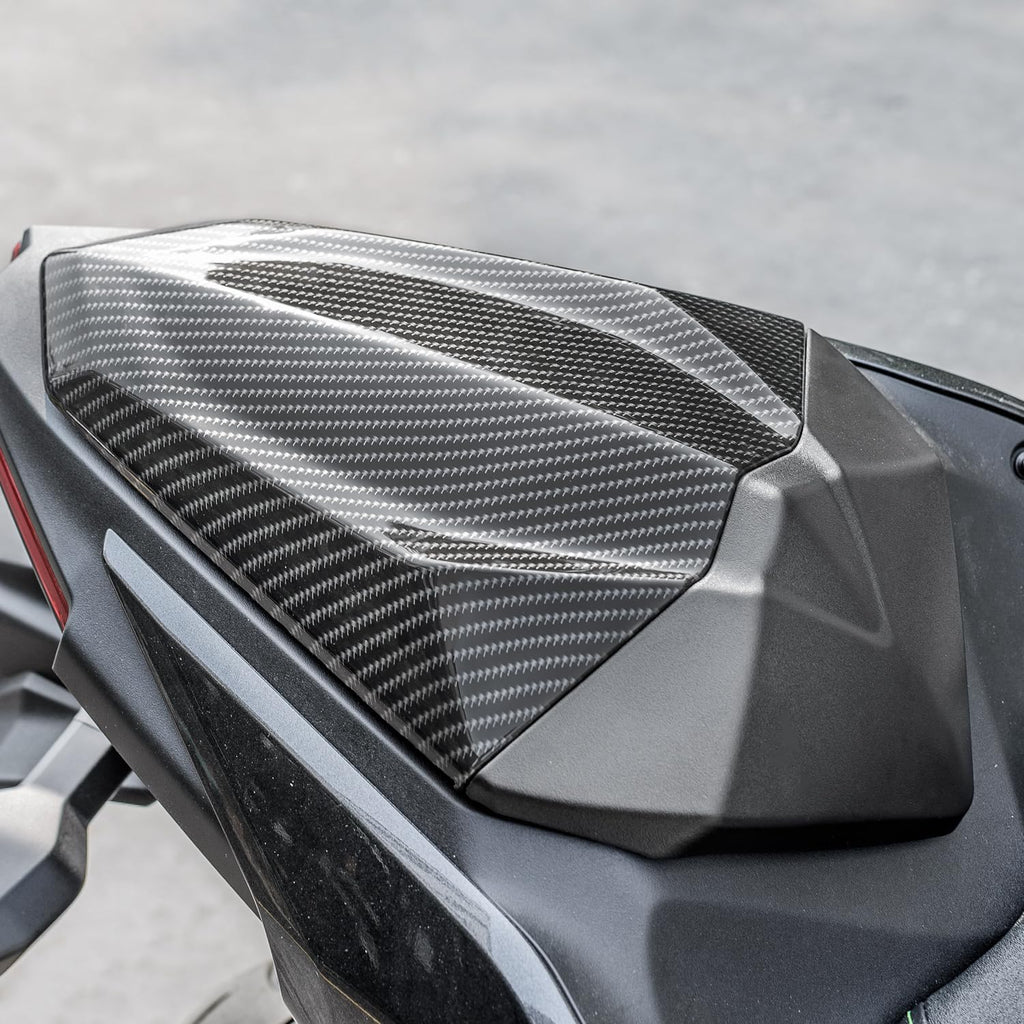 Motorcycle Rear Seat Cowl for Kawasaki Ninja Z 500 Ninja500 2024-2026 Z500 2024 2025 Tail Seat Fairing Pillion Cover Set (Carbon Fiber)