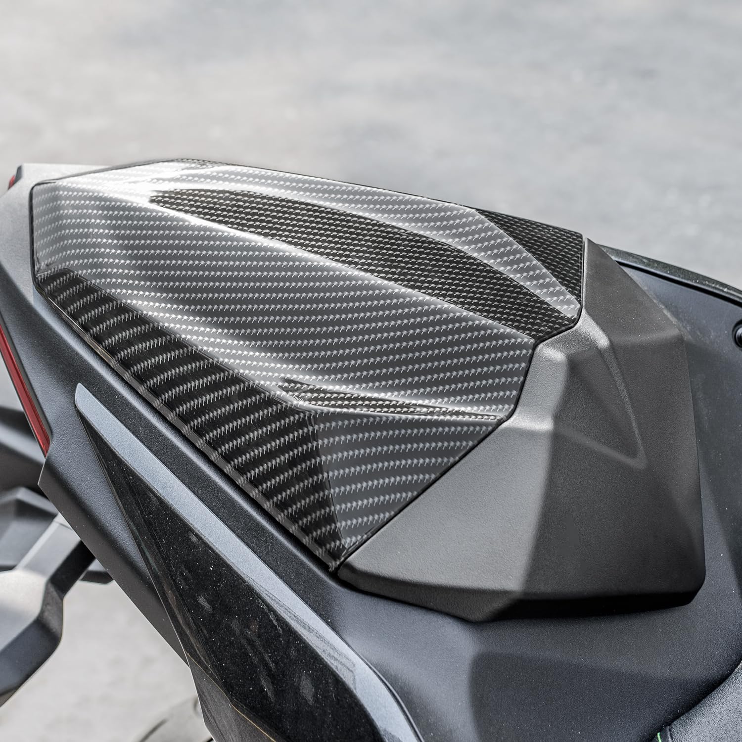 Motorcycle Rear Seat Cowl for Kawasaki Ninja Z 500 Ninja500 2024-2026 Z500 2024 2025 Tail Seat Fairing Pillion Cover Set (Carbon Fiber)