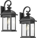 FEMILA 21" Outdoor Wall Light Fixture, 2 Pack Modern Outdoor Wall Sconce
