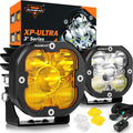 auxbeam xp-ultra series 3-inch led ditch lights 3x3, main product view
