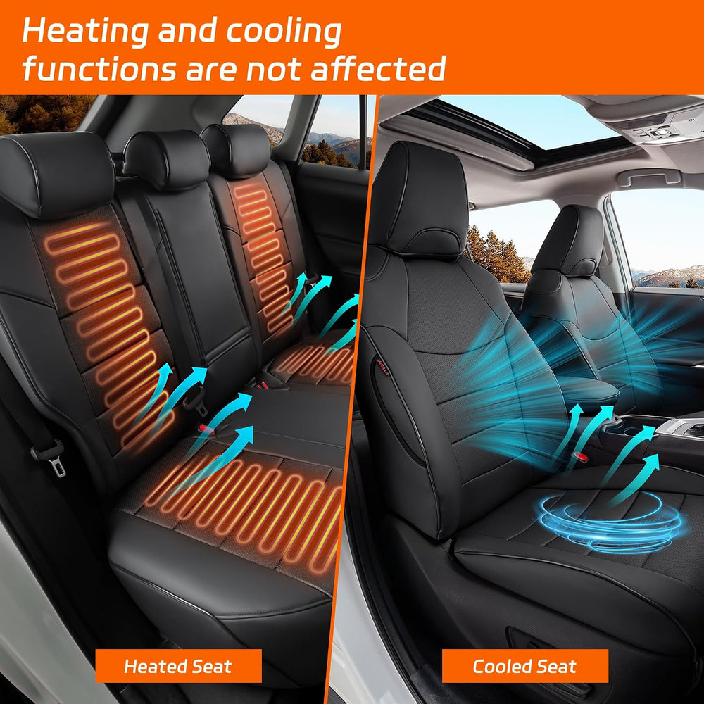 Ranaya Custom 1:1 Fit CRV Seat Covers for Honda CRV 2023-2027 Hybrid & Gas