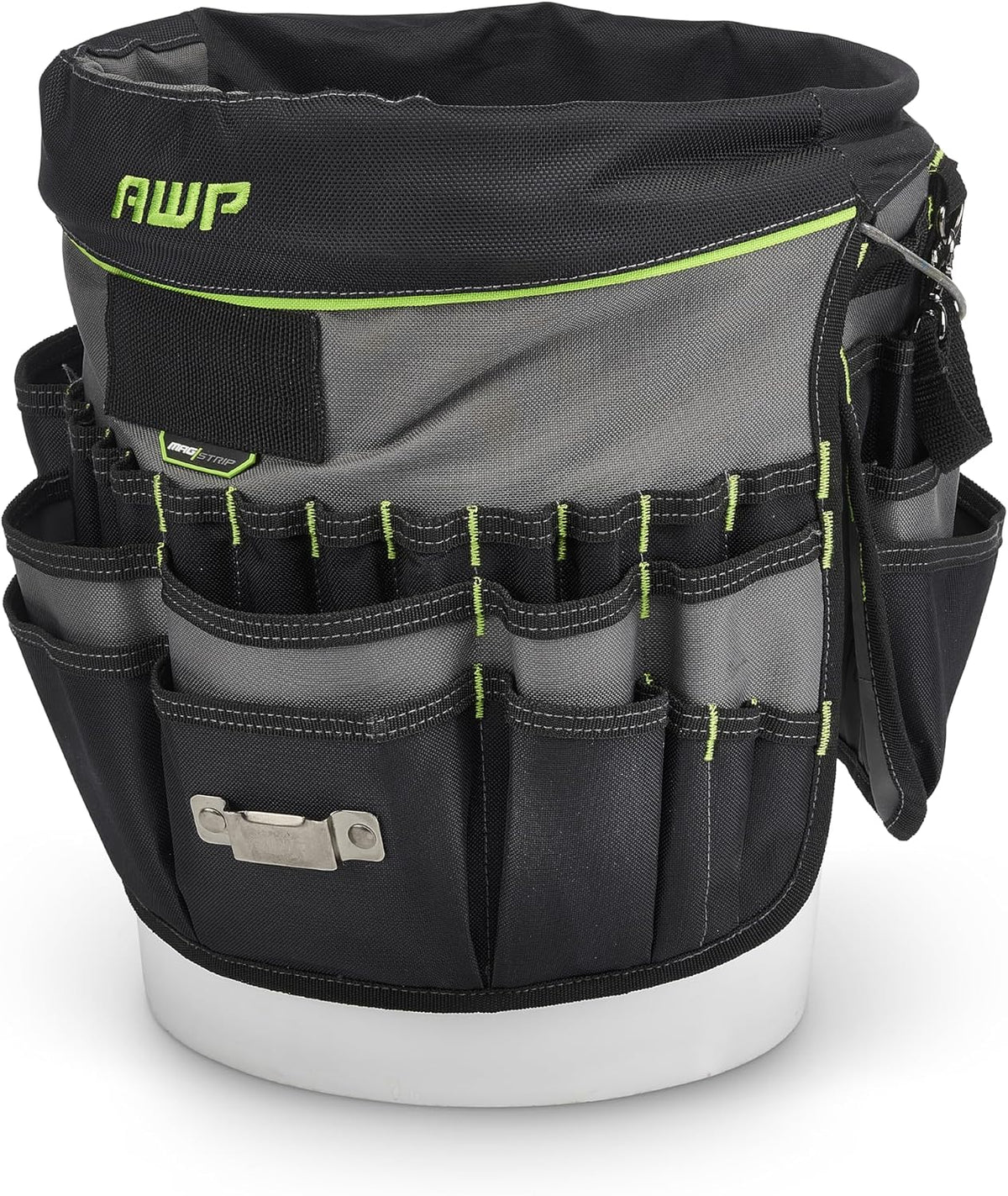 awp bucket tool organizer 51-pocket, utility tool bag, main product view