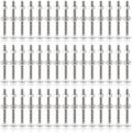 zonon 50 sets 1/4-20 x 2-1/2" carriage bolts, main product view