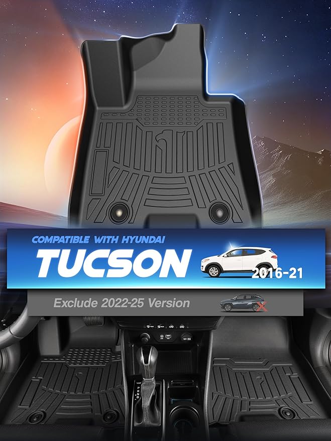 Car Floor Mats for 2016-2021 Hyundai Tucson丨2017-2022 Kia Sportage Accessories - Image 2