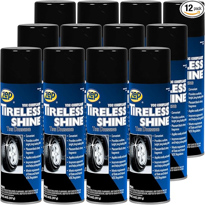 Zep Tireless Shine Tire Dressing - 14 OZ - 1801 by Zep