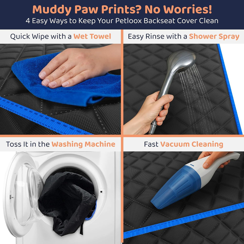 dog car seat cover for back seat, dog, package contents