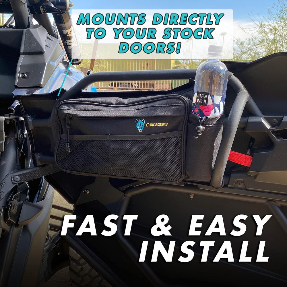Chupacabra Offroad Can-Am X3 Rear Door Bags - Heavy Duty Water Resistant for ...